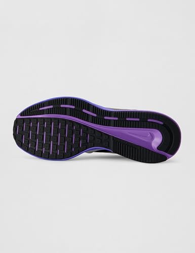 Nike Women's Run Swift 3 Road Running Shoes, Sail/Black-Bright Violet-Racer Blue, 8