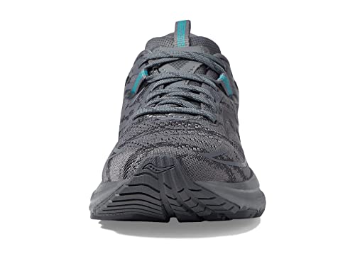 Saucony Women's Omni 21 Running Shoe, Asphalt, 11.5 Wide