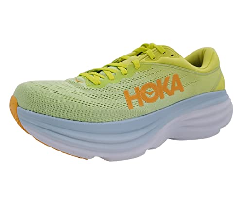 HOKA ONE ONE Bondi 8 Mens Shoes Size 11.5, Color: Butterfly/Evening Primrose