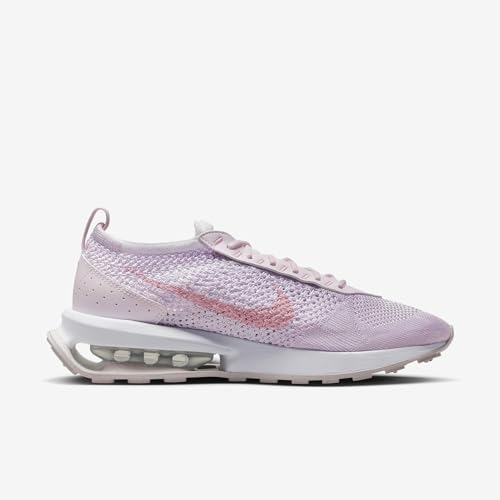Nike Womens Air Max Flyknit Racer Next Nature Knit Running & Training Shoes Pink, 8