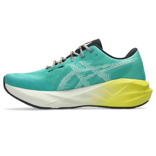 ASICS Men's NOVABLAST 5 TR Running Shoes, 12, Aurora Green/Light DUST