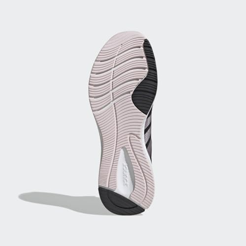 Adidas Womens Edge Lux Black/Matte Purple Metallic/Almost Pink 5