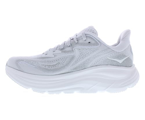 HOKA Clifton 10 Womens Shoes Size 8.5, Color: Cosmic Grey/Stardust - alternate view 4