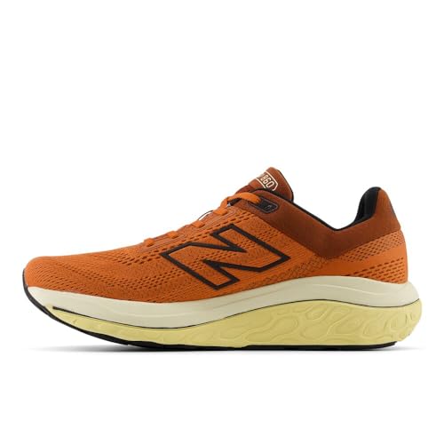 New Balance Men's Fresh Foam X 860 V14 Running Shoe, Infield Clay/Relic Brown/Black, 10.5