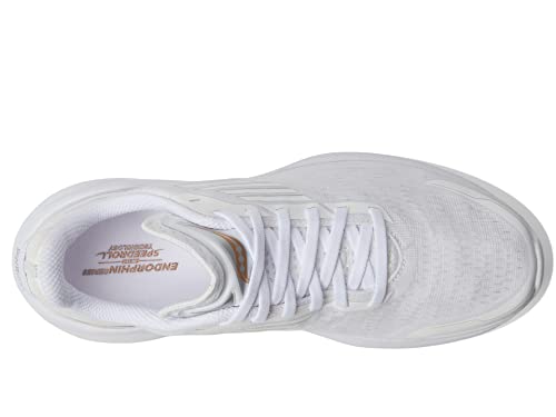 Saucony Women's Endorphin Shift 3 Running Shoe, White/Gum, 8 Medium