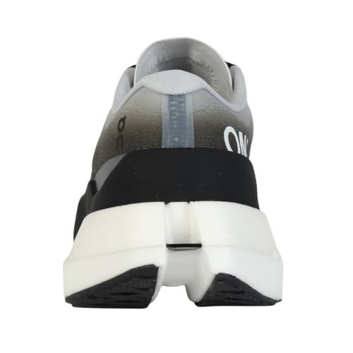On Cloudboom Max Running Shoes Womens Road, White Black, 8.5