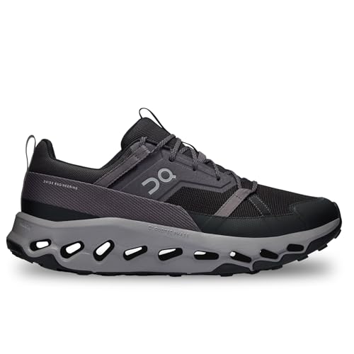 On Men's Cloudhorizon Athelectic shoes, Black/Alloy, 10 Medium