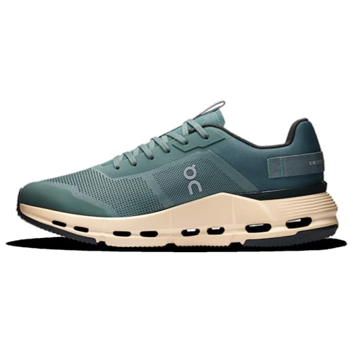 On Cloudnova TT - Men's Casual Running Shoes (Green/White) Size 9.5