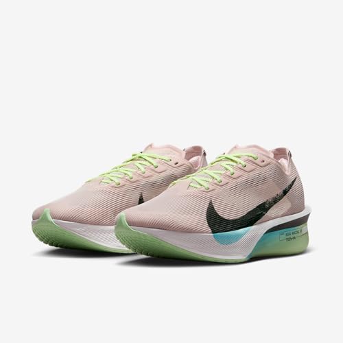 Women's Nike ZoomX Vaporfly Next% 4 (Silt Red/Black-Barely Volt-Pearl Pink)
