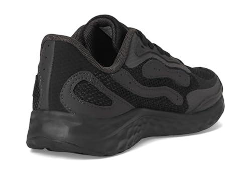 New Balance Kid's Fresh Foam Arishi Lux V1 Lace-Up Running Shoe, Black/Black Cement, 5.5 M Big Kid