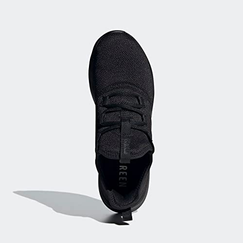 adidas Women's Cloudfoam Pure 2.0 Running Shoes, Black/Black/Core White, 6.5