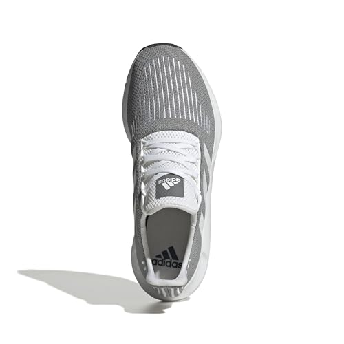adidas Men's Swift Run 1.0, Grey/White/Black, 10
