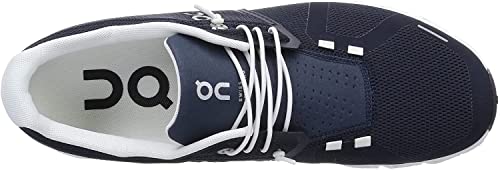 On Men's Cloud 5 Sneakers, Midnight/White, 9