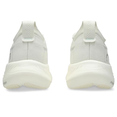 ASICS Unisex Nimbus Mirai Running Shoe, 10M / 11.5W, White/White