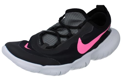 Nike Free RN 5.0 Unisex CJ2079-001 (Black/Pink Glow-Smoke Grey-PH), Size 5.5
