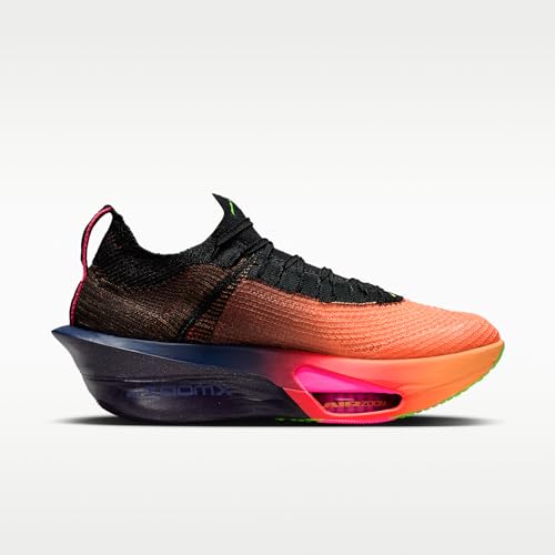 Nike Alphafly 3 Glam Women's Road Racing Shoes (Orange Pulse/Purple Dynasty/Electric Green/Black) Size 8