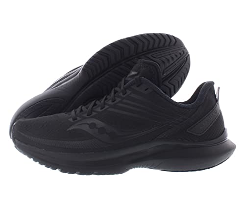 Saucony Kinvara 12 Womens Shoes Size 9.5, Color: Triple Black