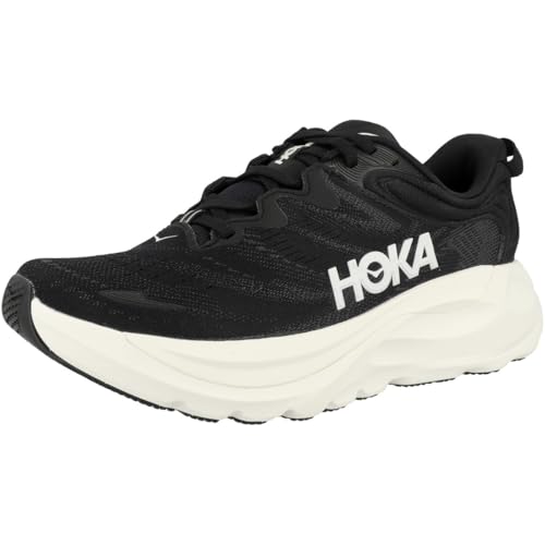 Hoka Women's Gaviota 6 Black/White 9.5 Medium - alternate view 4