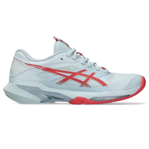 ASICS Women's Solution Speed FF 4 Tennis Shoes, 12, Sky/Sienna