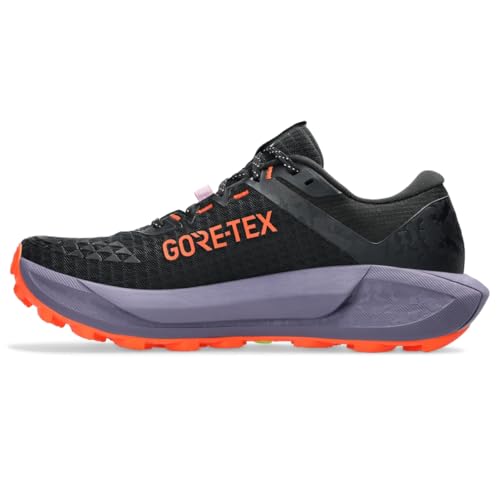 ASICS Women's Gel-Trabuco 13 GTX Running Shoes, 8.5, Black/Light UBE