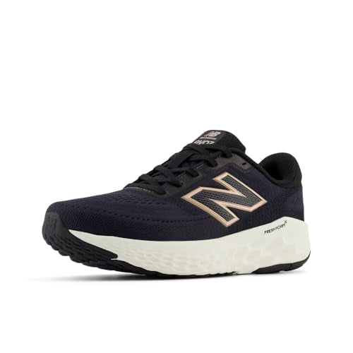 Women's New Balance Fresh Foam X EVOZ v4 Running Shoes in Phantom/Black/Silver Metallic product image