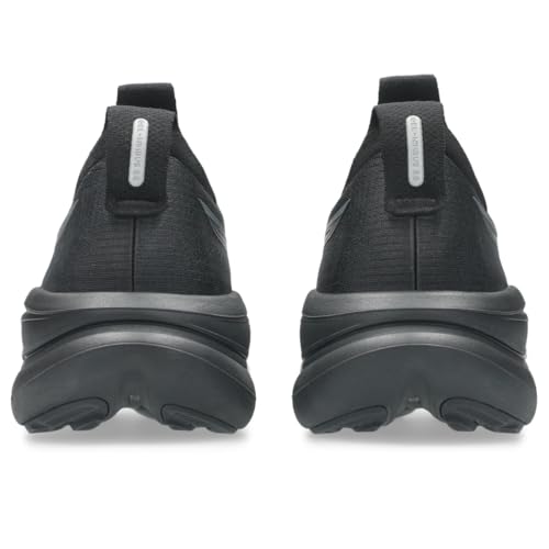 ASICS Men's Gel-Nimbus 28 Running Shoes, 12, Black/Graphite Grey