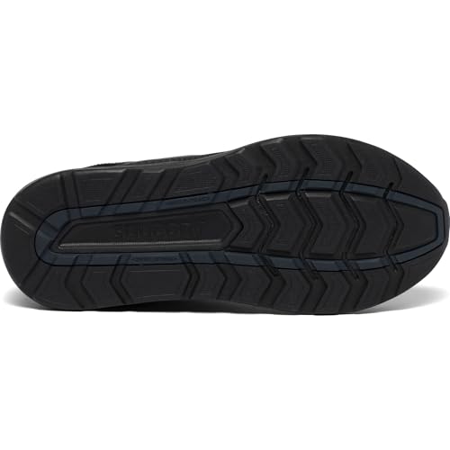 Saucony mens Echelon Walker 3 Walking Shoes, Black, 10 Wide US