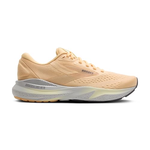 Brooks Women’s Adrenaline GTS 24 Supportive Running Shoe - Sherbert/Oyster/Sylvan - 6.5 Medium