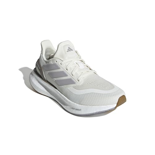 Adidas Women's Pureboost 5, White/Glory Grey/Cyber Metallic, 6