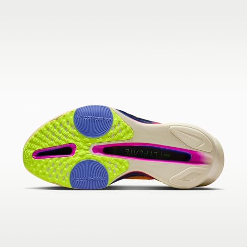 Nike Alphafly 3 Men's Road Racing Shoes (Laser Orange/Citron Pulse/Volt Ice/Indigo Burst) Size 6.5