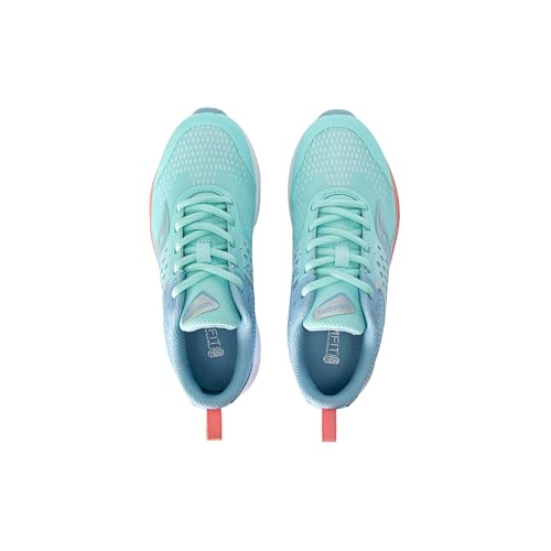 Saucony Unisex Kids Ride KDZ (Little Kid/Big Kid) Teal/Periwinkle 2 Medium Little Kid