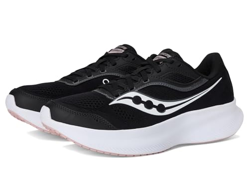 Saucony Women's Cohesion 18 Sneaker, Black/Cameo, 10.5