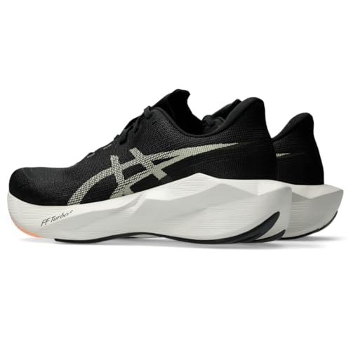 ASICS Men's NOVABLAST 6 Running Shoes, 7.5, Black/Khaki