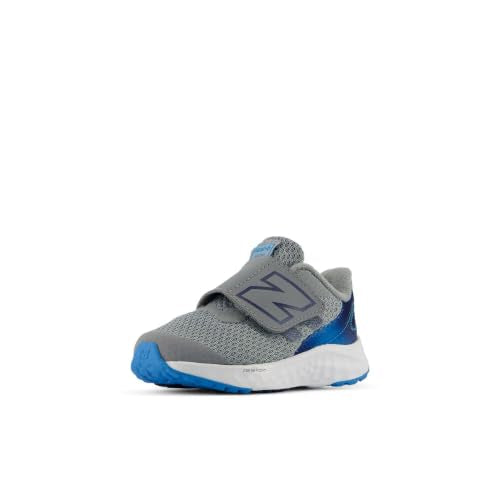 New Balance Kid's Arishi H&L Running Shoe, Slate Grey/Altitude, 7 Toddler - product image