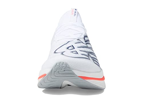 New Balance Men's FuelCell SuperComp Elite V3 Running Shoe, White/Victory Blue, 12.5 Medium US