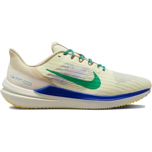 Nike Mens Air Winflo 9 PRM Running, COCONUT MILK/STADIUM GREEN-SANDDRIFT, 12 UK (12.5 US)