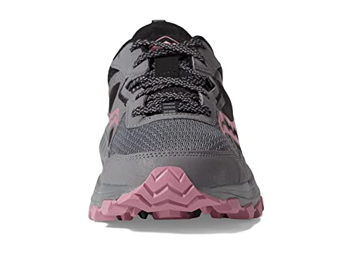 Saucony Women's Excursion Tr16 Trail Running Shoe, Charcoal/Rose, 8.5