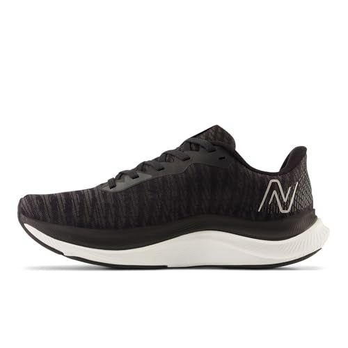 New Balance Women's FuelCell Propel V4 Running Shoe, Black/White, 9.5