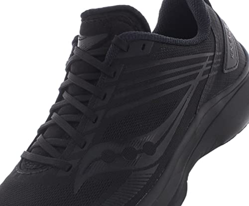 Saucony Kinvara 12 Womens Shoes Size 8.5, Color: Triple Black