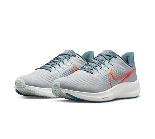 Nike Men's Air Zoom Pegasus Sneaker, Pure Platinum Total Orange, 11.5 US