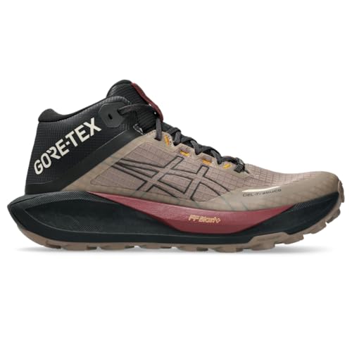 ASICS Men's Gel-Trabuco MT GTX Running Shoes, 10.5, Taupe Grey/Graphite Grey