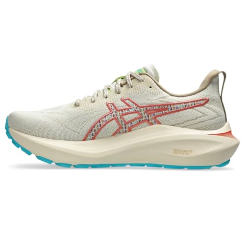 ASICS Women's GT-2000 13 Trail Running Shoes, 5, Nature Bathing/Guava
