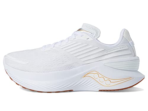 Saucony Women's Endorphin Shift 3 Running Shoe, White/Gum, 6 Medium