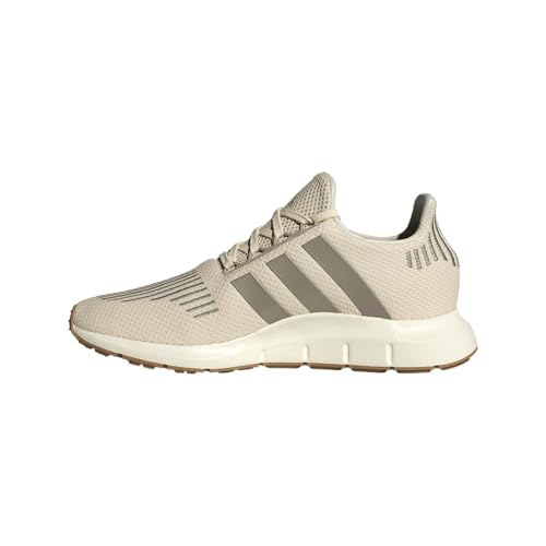 Adidas Women's Swift Run 1.0, Wonder White/Cyber Metallic/Off White, 8