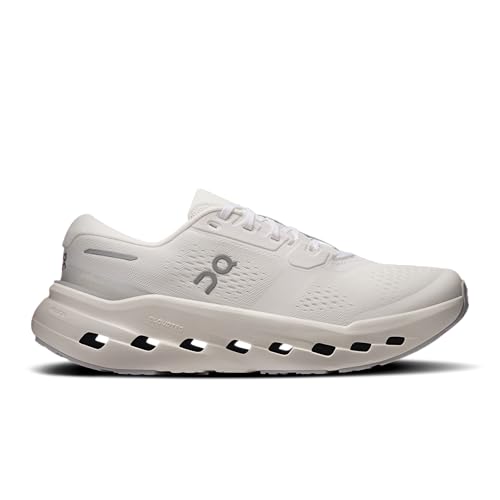 On Women's Cloudrunner 3 Sneakers, White | Ivory, 7.5 Medium US