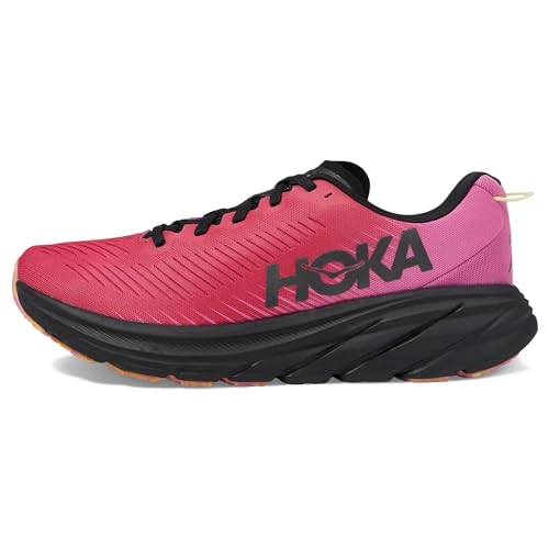 HOKA ONE ONE Womens Rincon 3 Running Shoes (Raspberry/Strawberry, US Footwear Size System, Adult, Men, Numeric, Med - product image