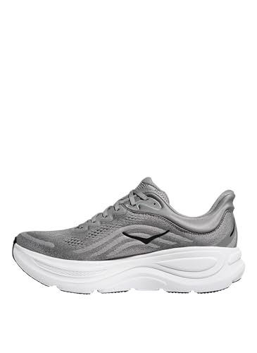 Hoka Mens Bondi 9 Galactic Grey/Stellar Grey 9.5 Medium