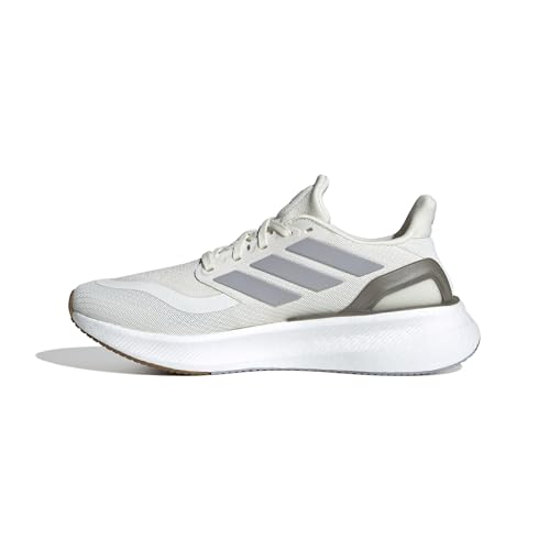 Adidas Women's Pureboost 5, White/Glory Grey/Cyber Metallic, 6