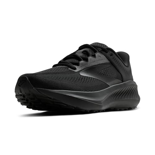 Brooks, Mens, Anthem 8, Black/Black/Ebony, 12, Wide