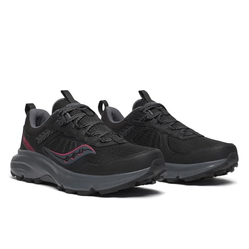 Saucony Men's Excursion Tr17 Sneaker, Black/Shadow, 11.5